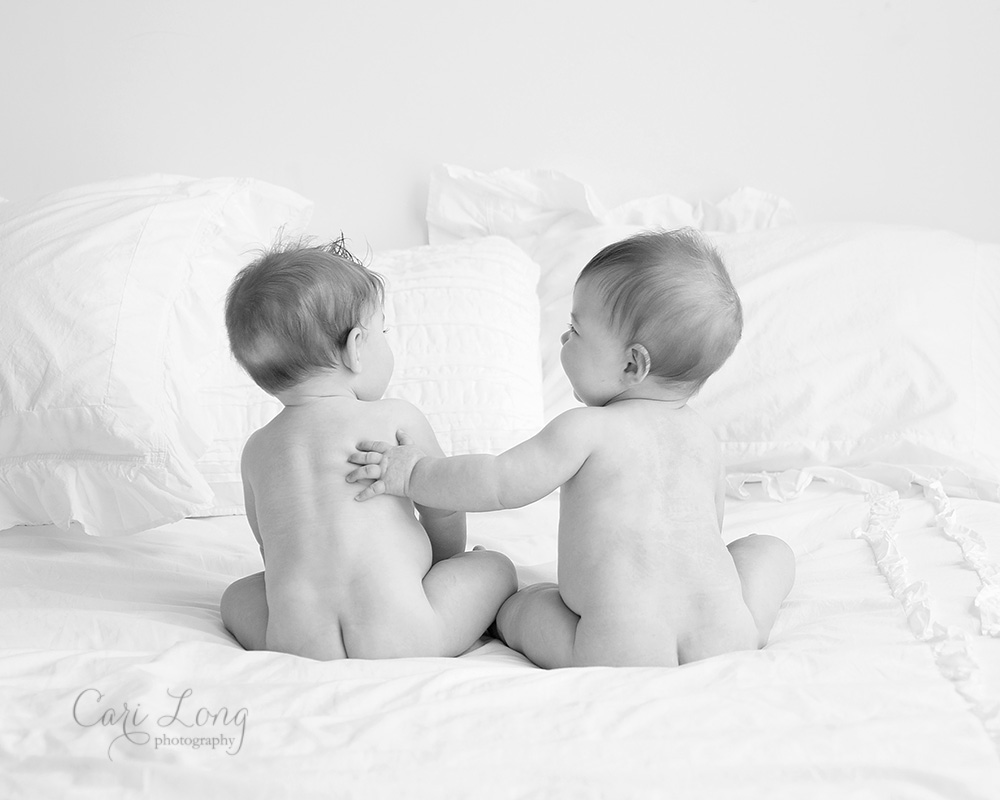 Cari Long Photography baby photographer | Raleigh twin baby photographer |  Raleigh baby photographer